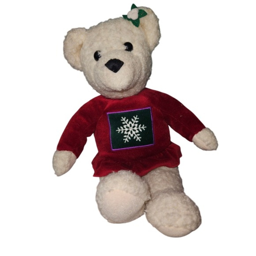 Hallmark Kiss Kiss Mistletoe 14" bears (2700)